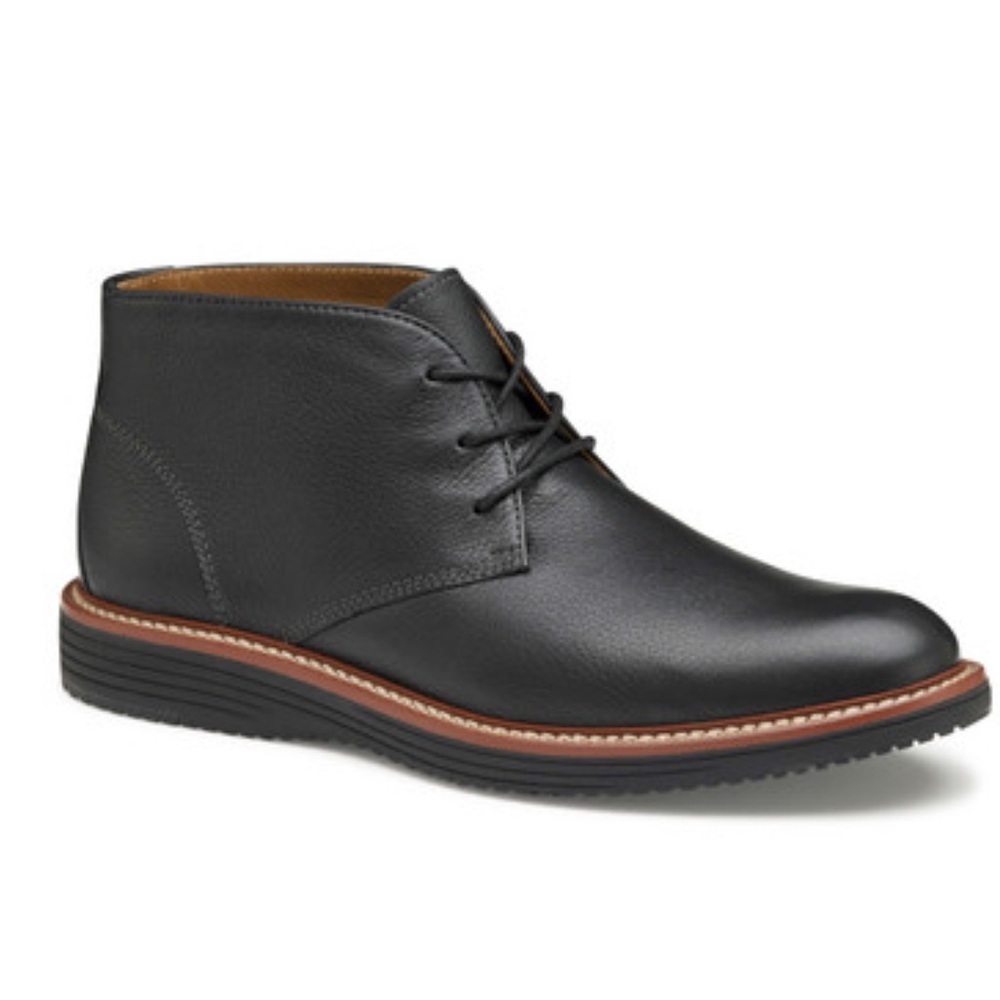 Johnston Murphy Men's Upton Chukka 20-4321 Black Full Grain size 9